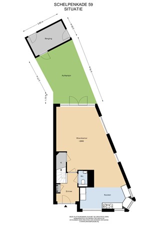 Floorplan - Schelpenkade 59, 2313 ZZ Leiden
